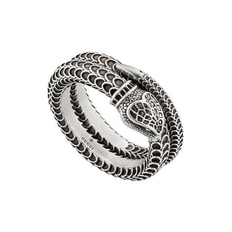 gucci ring with interlocking g|gucci garden snake ring.